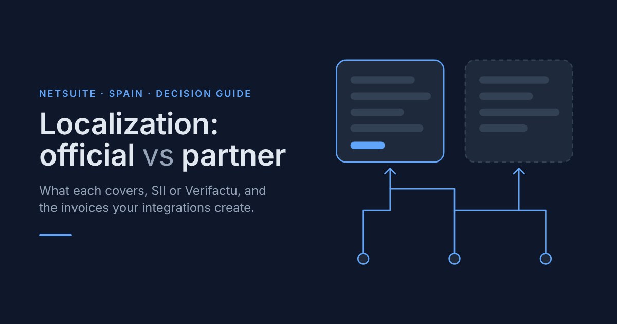 Localització NetSuite: oficial o partner?